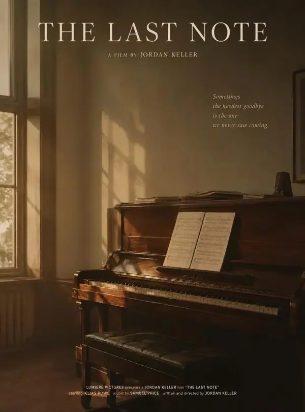 奶奶的乐谱（电影）详情页封面海报，一首没弹完的曲子